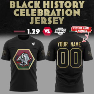 Limited Edition Black History Celebration Custom T-Shirt-KC01302607