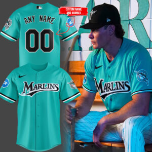 Limited Edition Marlins New Custom Custom Jersey-PU26020905