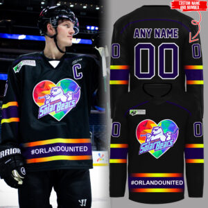 Limited Edition OrlandoHockey Custom Jersey-PA022626001