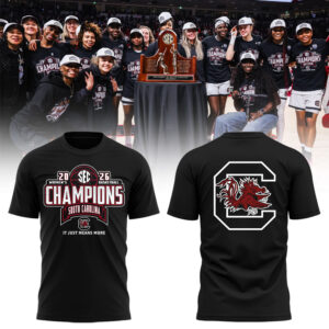 Limited Edition GamecockWBB Champions TShirt-LL260227001