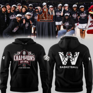 Limited Edition GamecockWBB Champions Hoodie-PU26022725