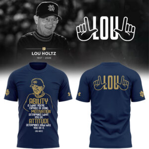 Limited Edition Lou Holtz Tshirt-LL260305010