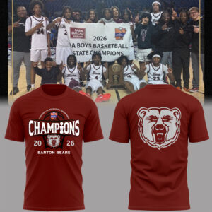 Limited Edition Barton Bears Champions Tshirt-PA031426006
