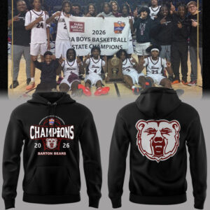 Limited Edition Barton Bears Champions Hoodie-PA031426001