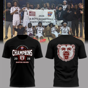 Limited Edition Barton Bears Champions Tshirt-PA031426002