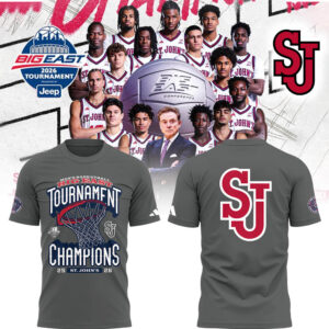 Limited Edition StJohnsBBall Champions Tshirt-LL260314057