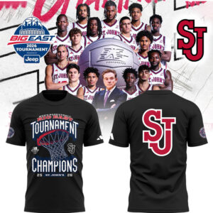 Limited Edition StJohnsBBall Champions Tshirt-LL260314058