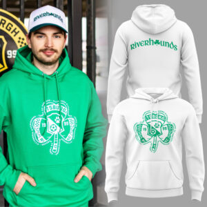 Limited Edition RiverhoundsSC x St. Patrick's Day Hoodie-KC03182611
