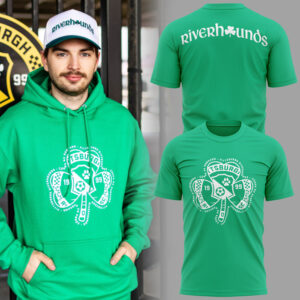 Limited Edition RiverhoundsSC x St. Patrick's Day Tshirt-KC03182614