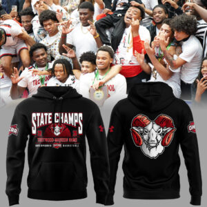 Limited Edition 2026 OHSAA Boys Basketball D3 State Champions Hoodie-ND03212619