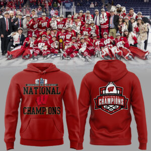 Limited Edition BadgerWHockey Champions Hoodie-ND03232611