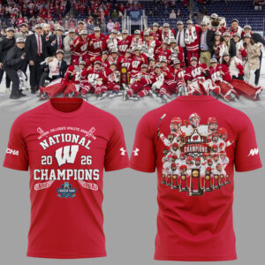 Limited Edition BadgerWHockey Champions Tshirt-KC03232623