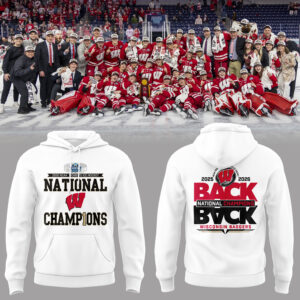 Limited Edition BadgerWHockey Champions Hoodie-PA032326006