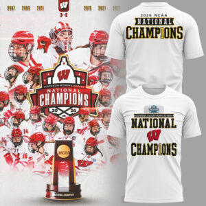 Limited Edition BadgerWHockey Champions Tshirt-KC03232629