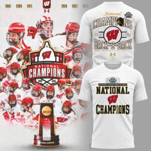 Limited Edition BadgerWHockey Champions Tshirt-KC03232631
