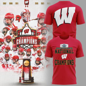 Limited Edition BadgerWHockey Champions Tshirt-KC03232633