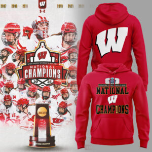 Limited Edition BadgerWHockey Champions Hoodie-KC03232636
