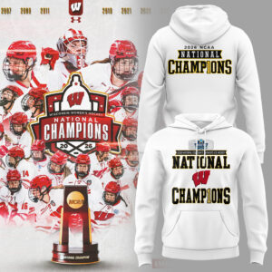 Limited Edition BadgerWHockey Champions Hoodie-KC03232638