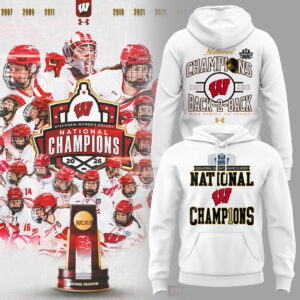 Limited Edition BadgerWHockey Champions Hoodie-KC03232640