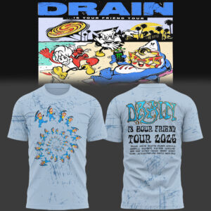 Limited Edition DRAINTOUR TShirt-PU26032501