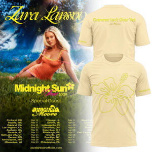 Limited Edition Midnight Sun Tour Tshirt-LL260326002