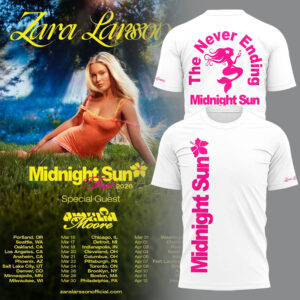 Limited Edition Midnight Sun Tour Tshirt-LL260326003