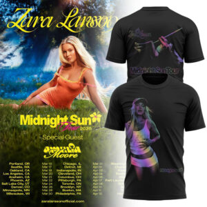 Limited Edition Midnight Sun Tour Tshirt-LL260326005