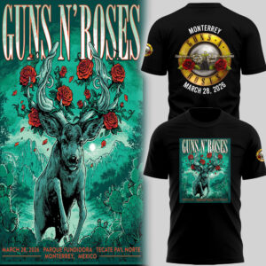 Limited Edition GnR Tour 2026 Tshirt-PU26033009
