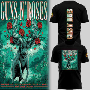 Limited Edition GnR Tour 2026 Tshirt-PU26033010