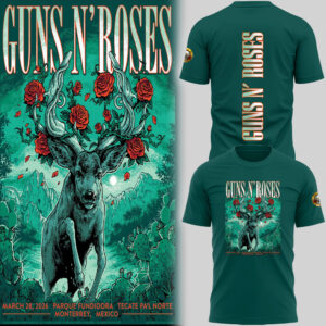 Limited Edition GnR Tour 2026 Tshirt-PU26033018