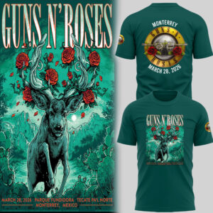 Limited Edition GnR Tour 2026 Tshirt-PU26033019