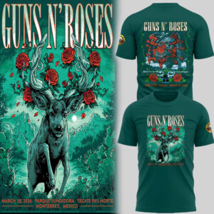 Limited Edition GnR Tour 2026 Tshirt-PU26033020