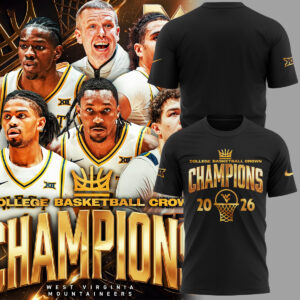 Limited Edition WVUhoops Champions Tshirt-ND04062631