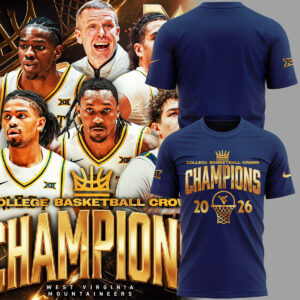 Limited Edition WVUhoops Champions Tshirt-ND04062632