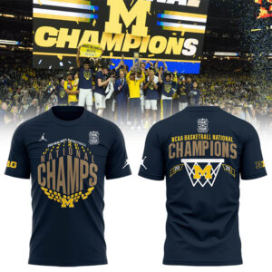 Limited Edition umichbball Champions Tshirt-LL260407005