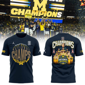 Limited Edition umichbball Champions Tshirt-LL260407006