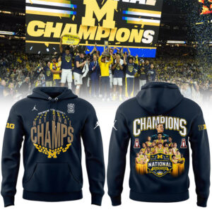 Limited Edition umichbball Champions Hoodie-LL260407007
