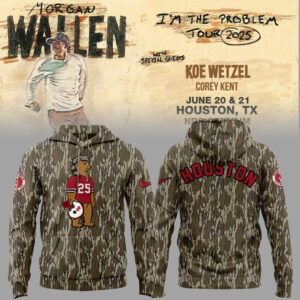 Limited Edition Morgan Wallen Live in Texans Hoodie-ND10062513