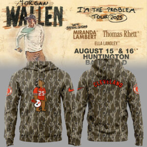 Limited Edition Morgan Wallen Live in Cleveland Hoodie-ND10062537