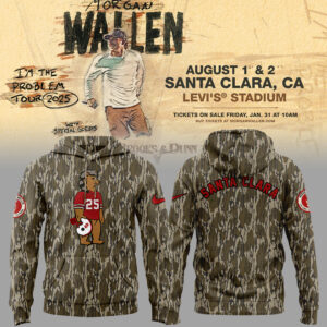 Limited Edition Morgan Wallen Live in Santa Clara Hoodie-ND10062532