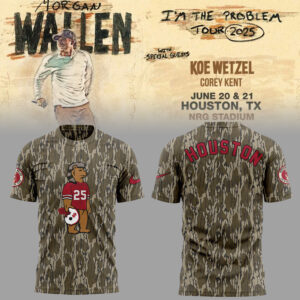 Limited Edition Morgan Wallen Live in Texans TShirt-ND10062512