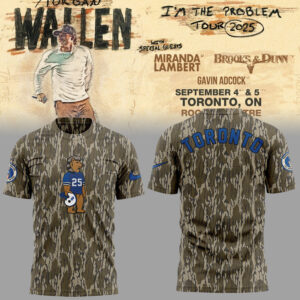 Limited Edition Morgan Wallen Live in Toronto TShirt-ND10062546