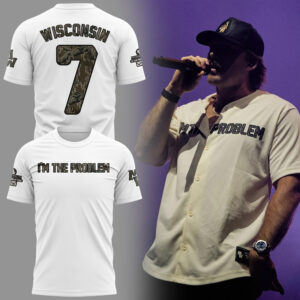 Limited Edition Wisconsin Badgers x Morgan Wallen 2025 TShirt-KC06182527