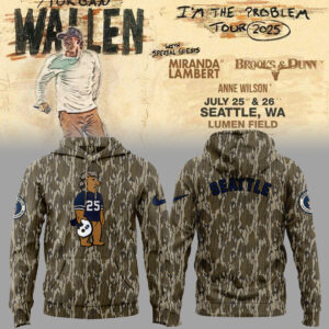 Limited Edition Morgan Wallen Live in Seattle Hoodie-ND10062528