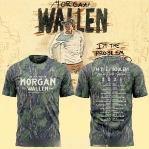 Limited Edition Morgan Wallen " I?m?The?Problem Tour" 2025 TShirt-AB0712251300