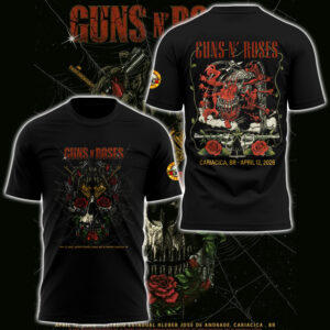 Limited Edition GnR Tour 2026 Tshirt-PA041326006