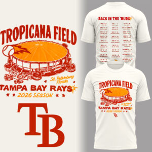 Limited Edition RaysBaseball Tour 2026 Tshirt-PA042126035