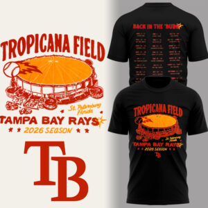 Limited Edition RaysBaseball Tour 2026 Tshirt-PA042126037