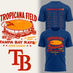 Limited Edition RaysBaseball Tour 2026 Tshirt-PA042126039