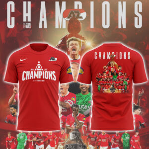 Limited Edition AZ Alkmaar Champions Tshirt-ND04232608
